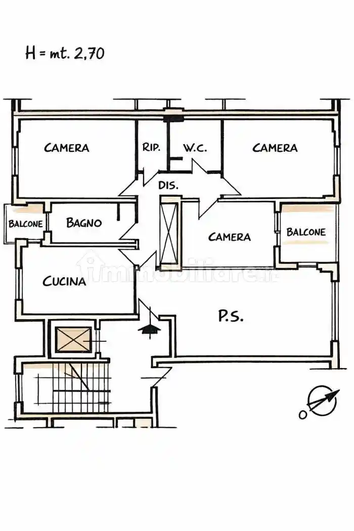 Appartamento in vendita a Roma