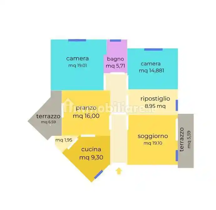 Appartamento in vendita a Cecina