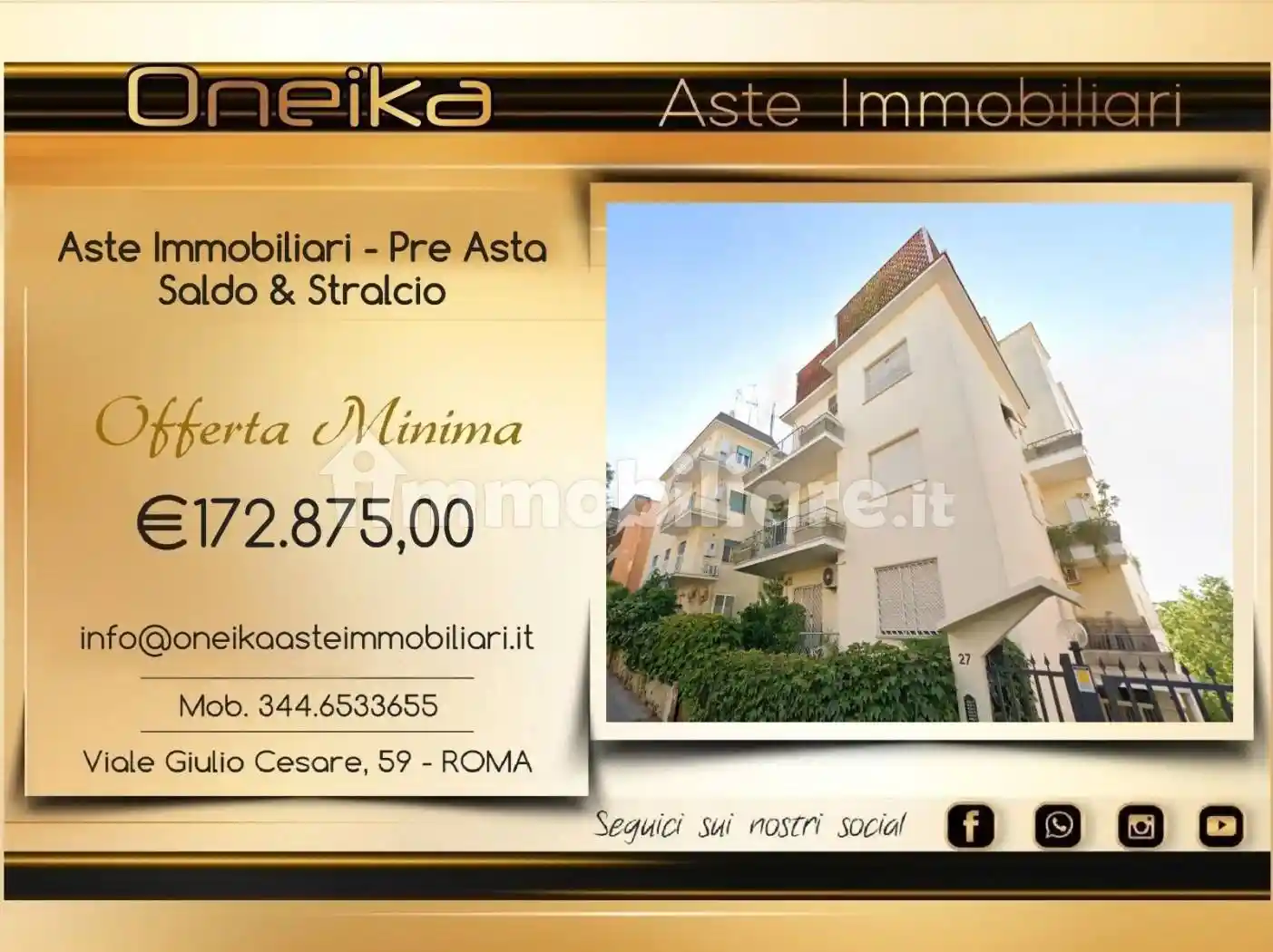 Appartamento in vendita a Roma