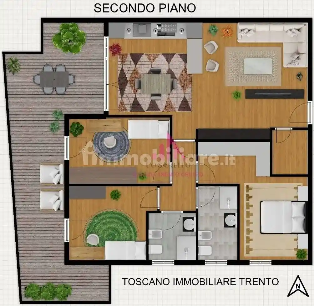 Appartamento in vendita a Trento