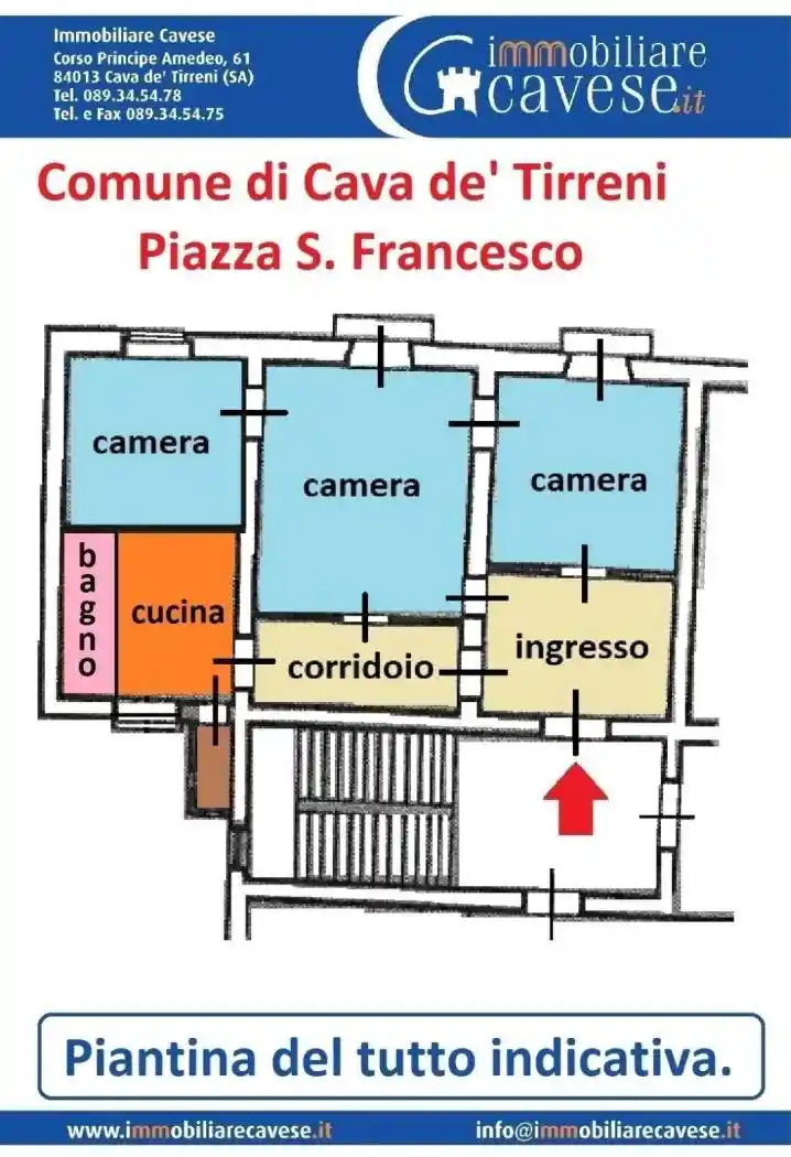 Appartamento in vendita a Cava de' Tirreni