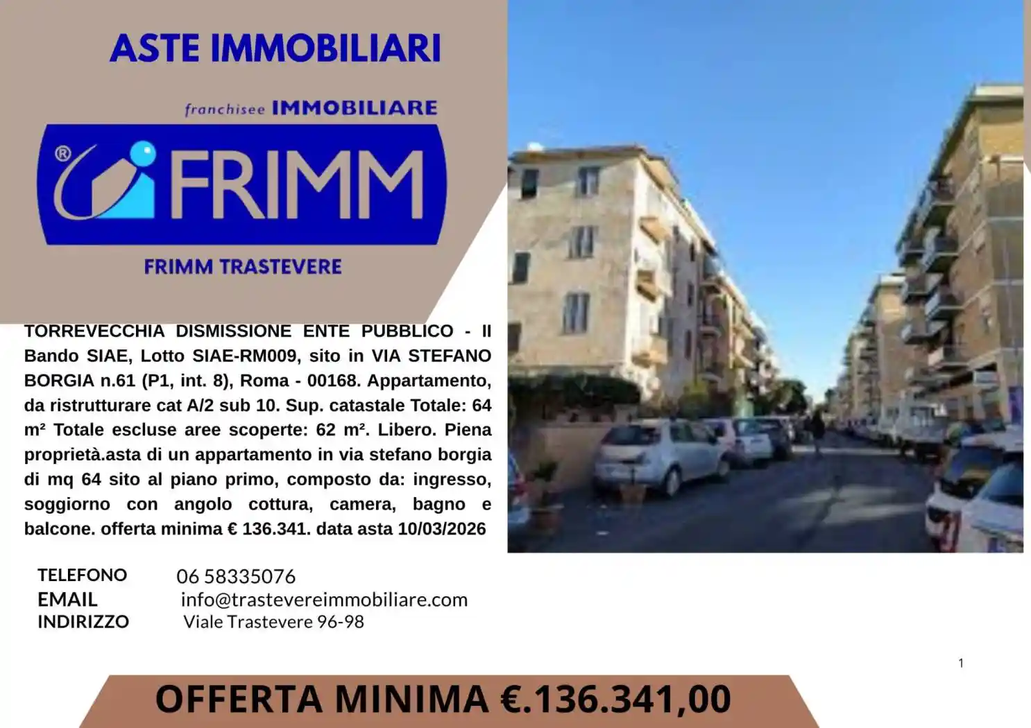 Appartamento in vendita a Roma