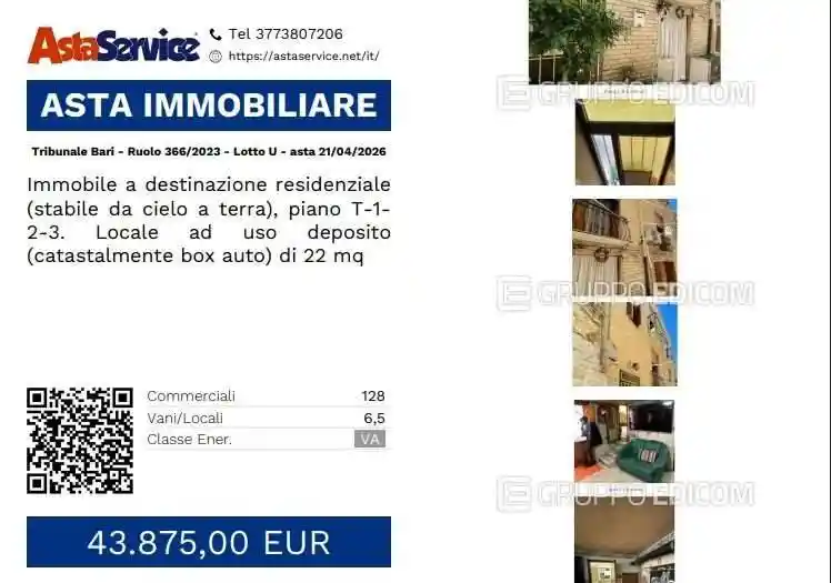 Palazzo - Stabile in vendita a Bitritto