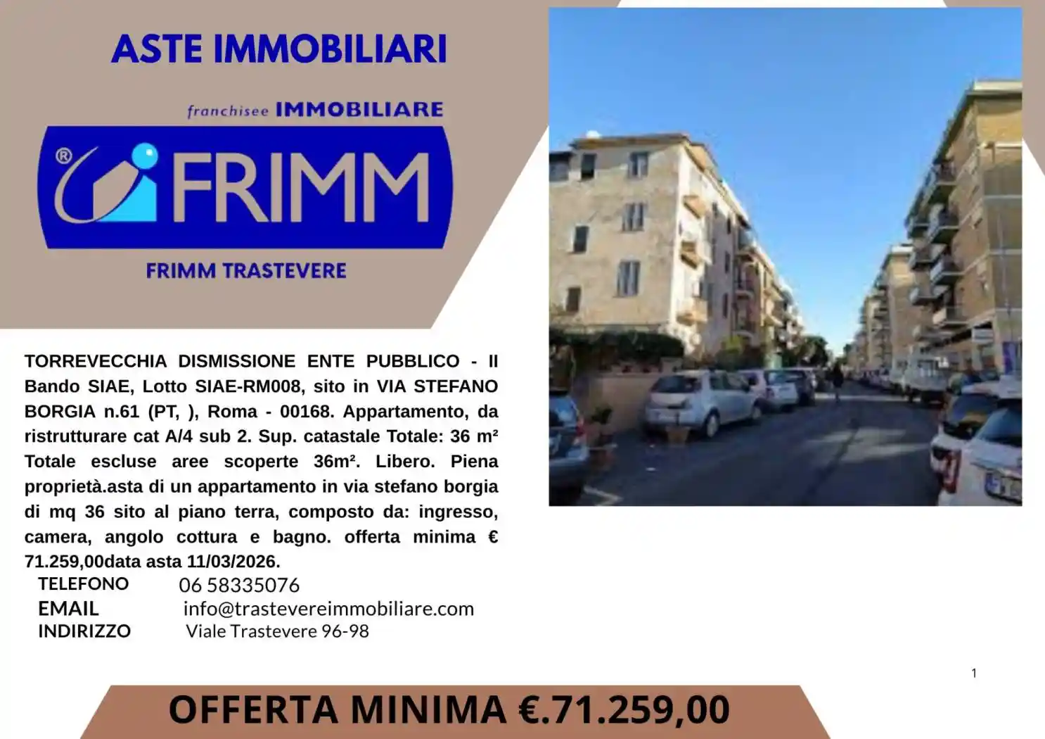 Appartamento in vendita a Roma