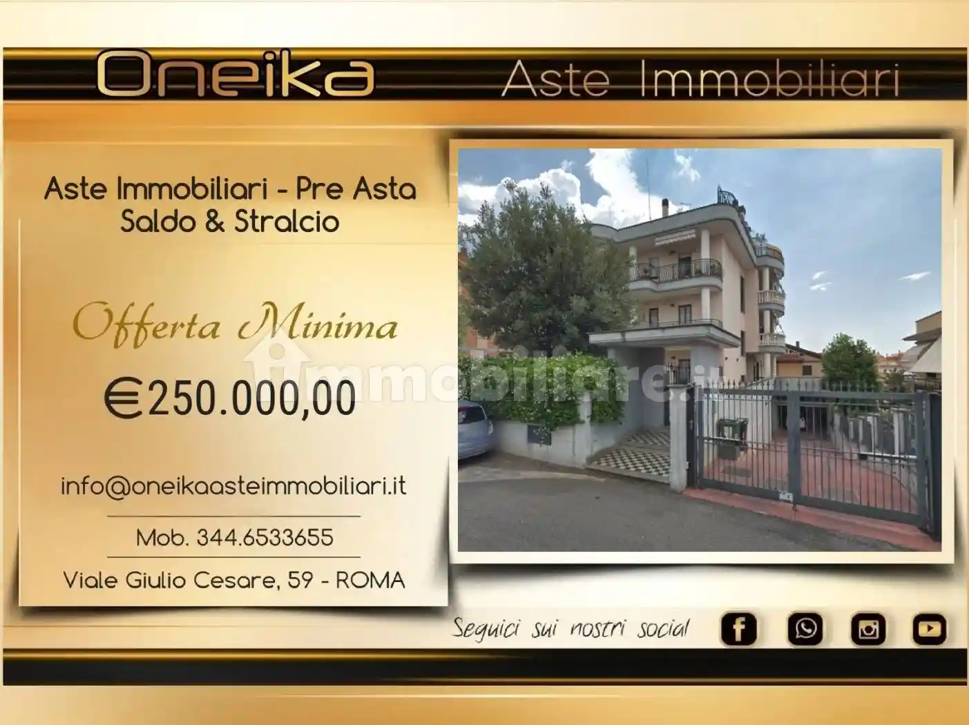 Appartamento in vendita a Roma