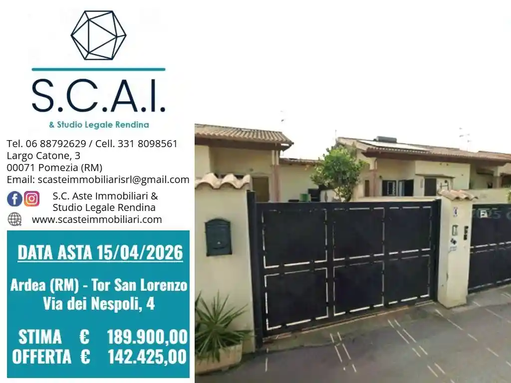 Villetta a schiera in vendita a Ardea