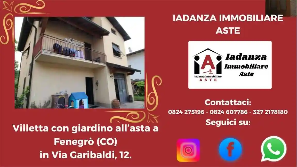 Villetta a schiera in vendita a Fenegrò