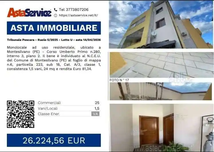 Appartamento in vendita a Montesilvano