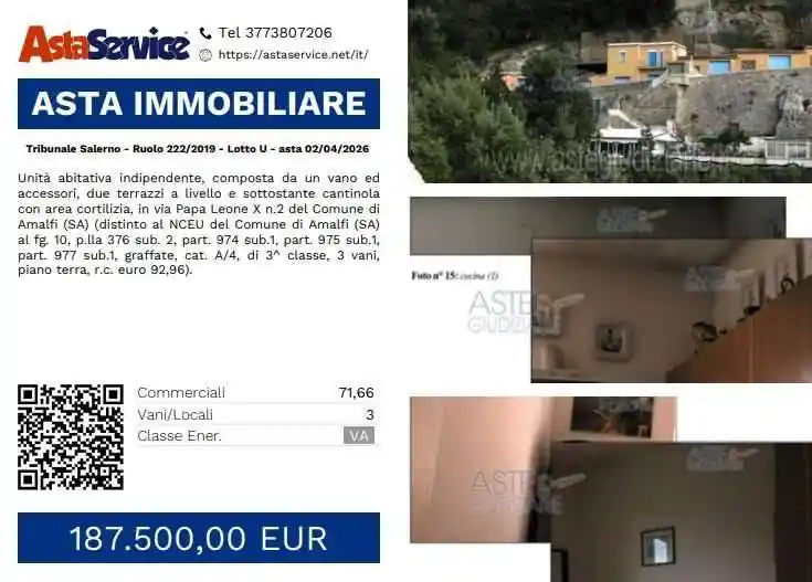 Casa indipendente in vendita a Amalfi