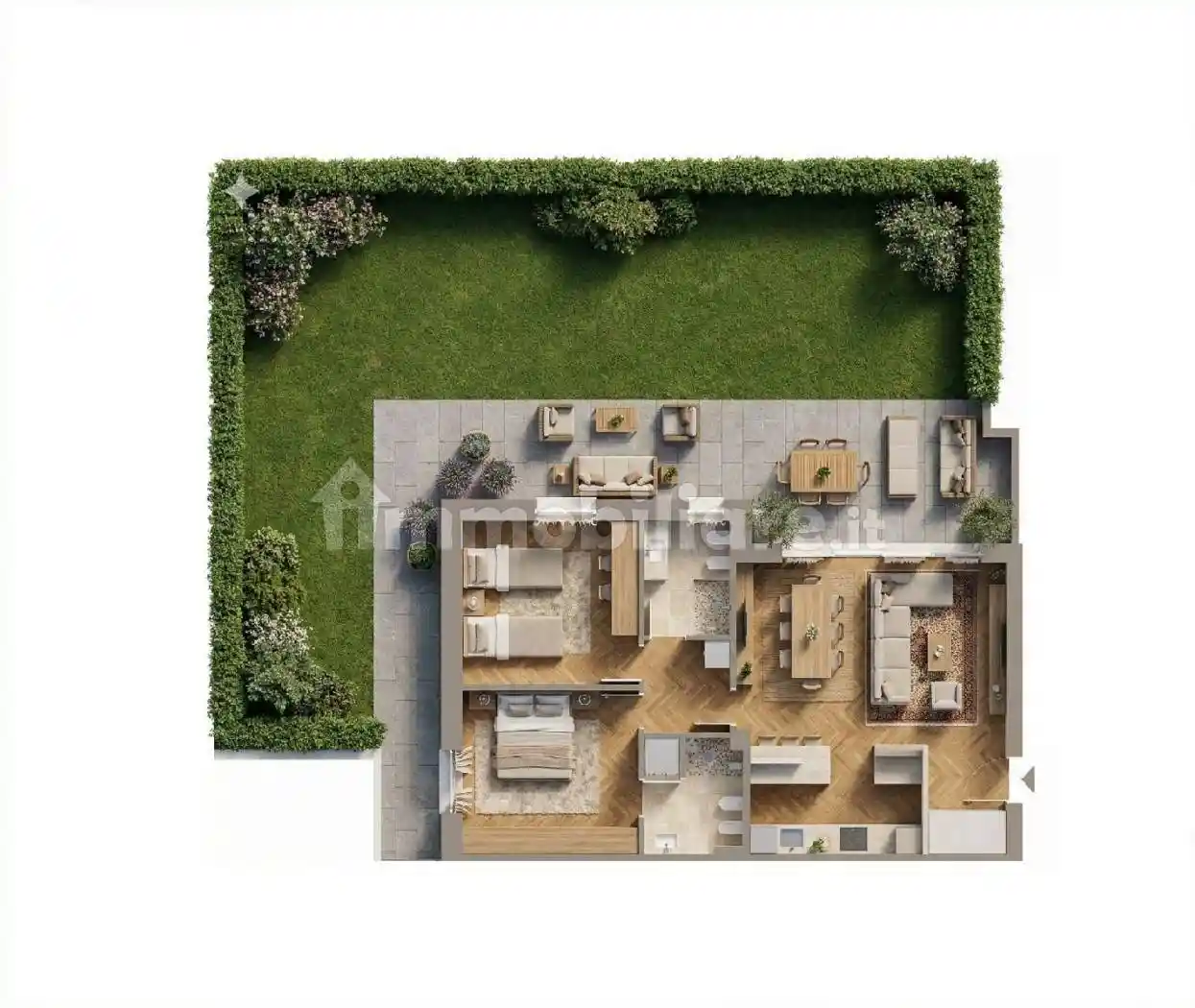 Appartamento in vendita a Curno