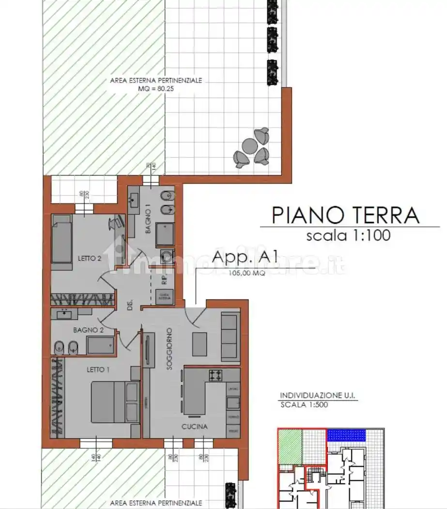 Appartamento in vendita a Piacenza