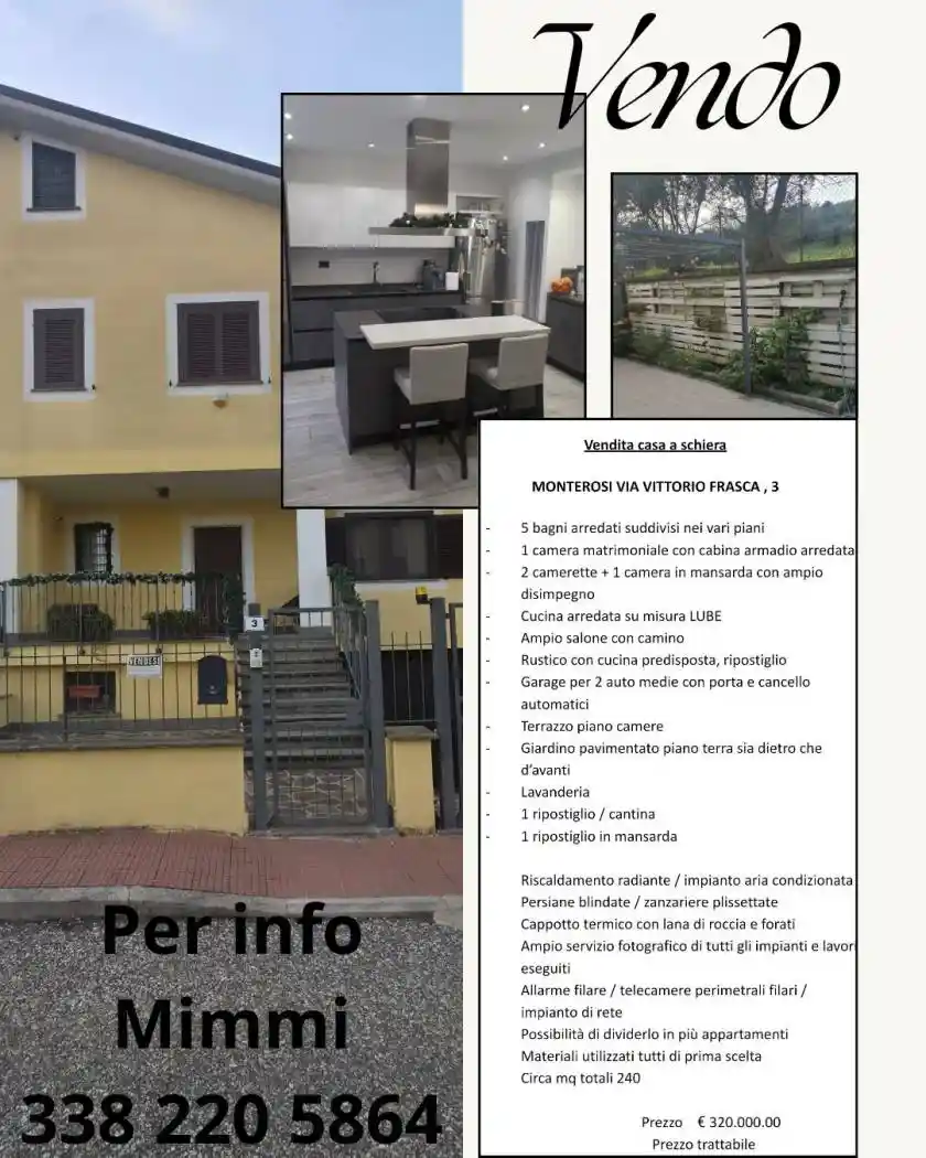 Villetta a schiera in vendita a Monterosi