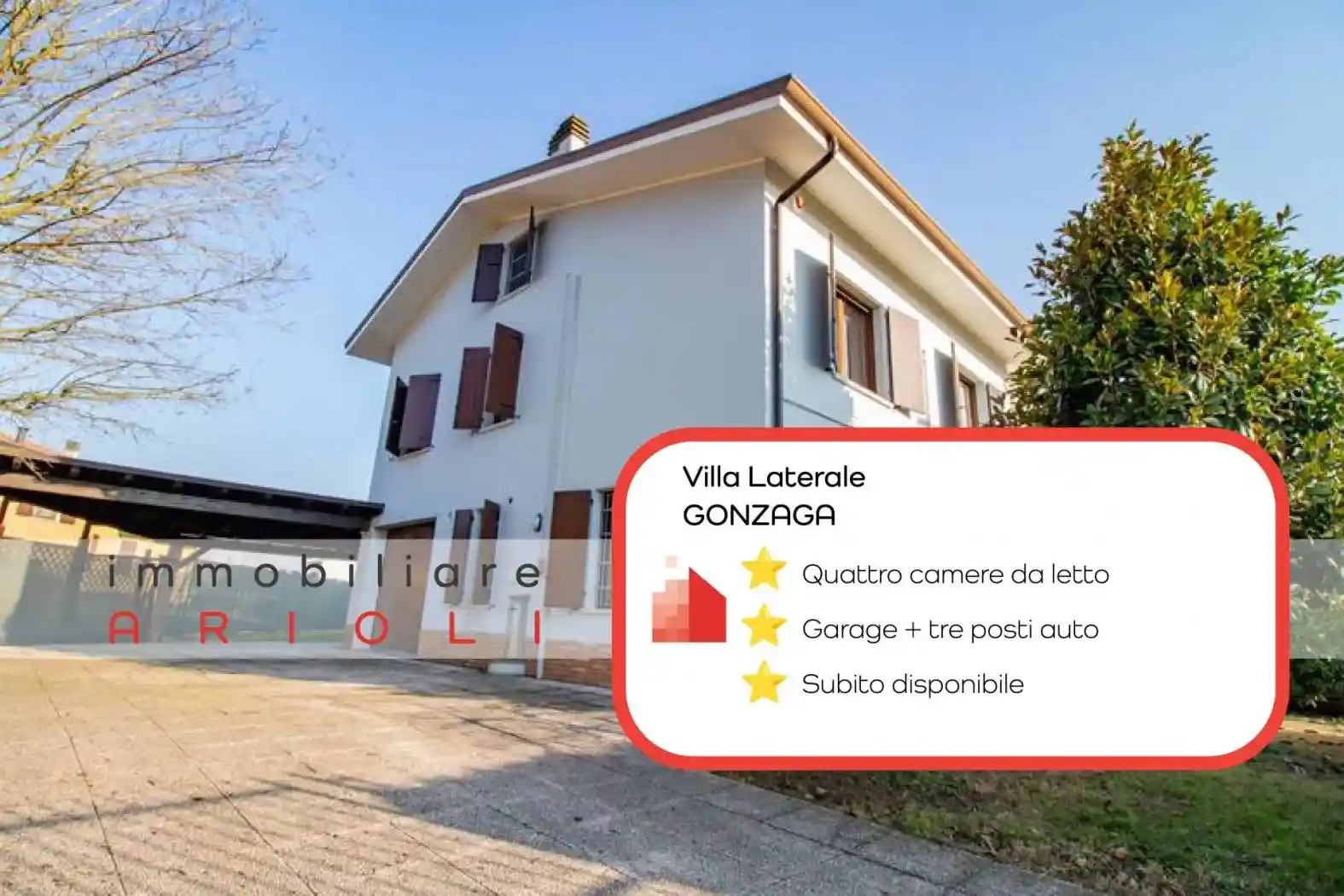 Villa in vendita a Gonzaga