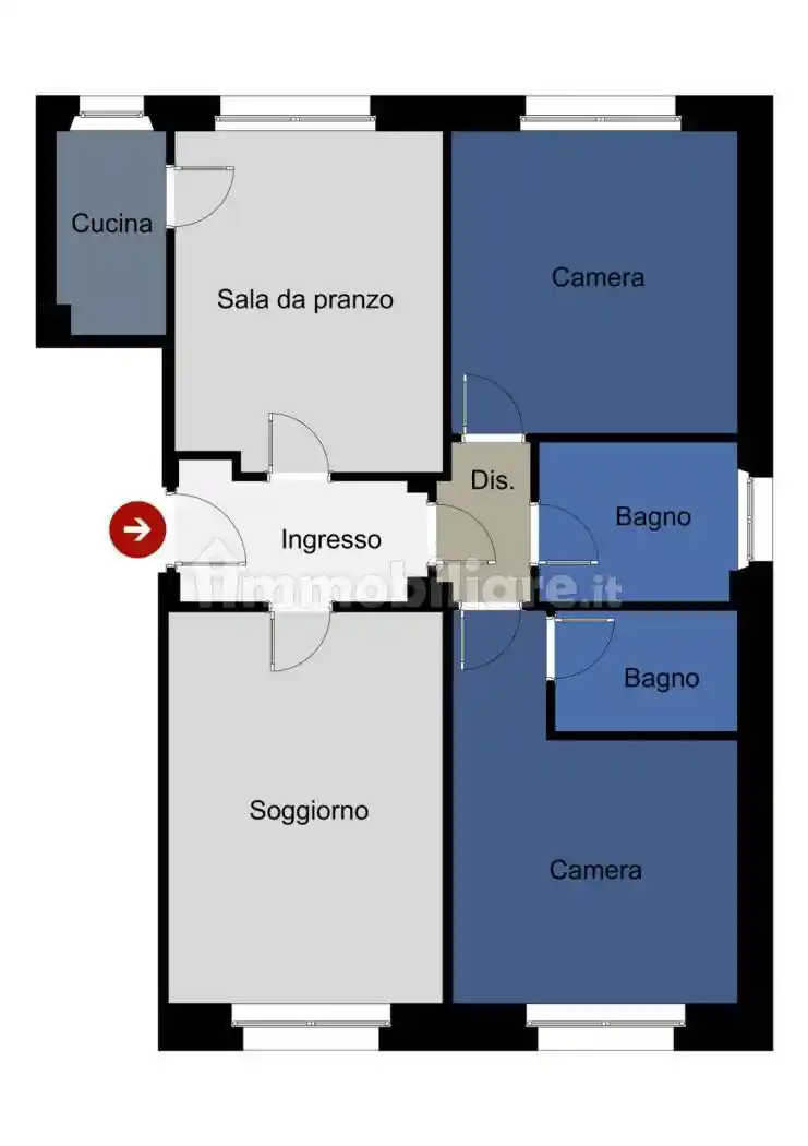 Appartamento in affitto a Milano