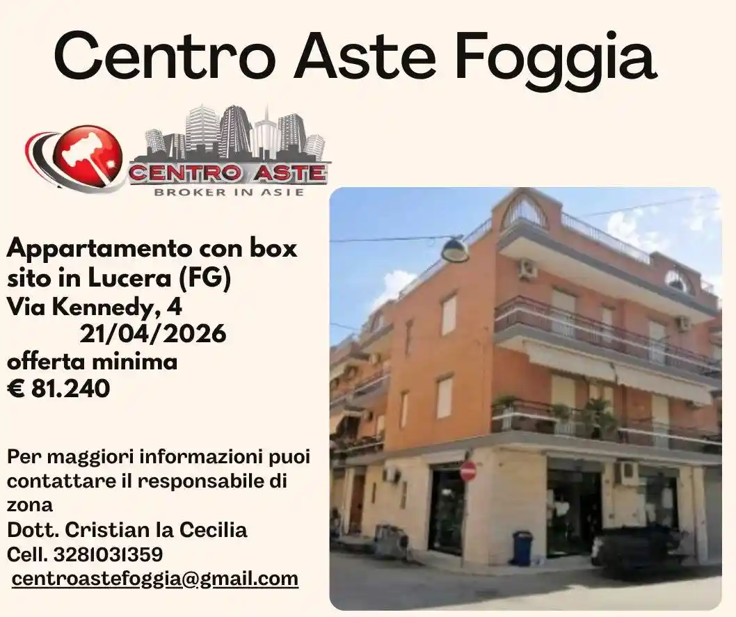 Appartamento in vendita a Lucera