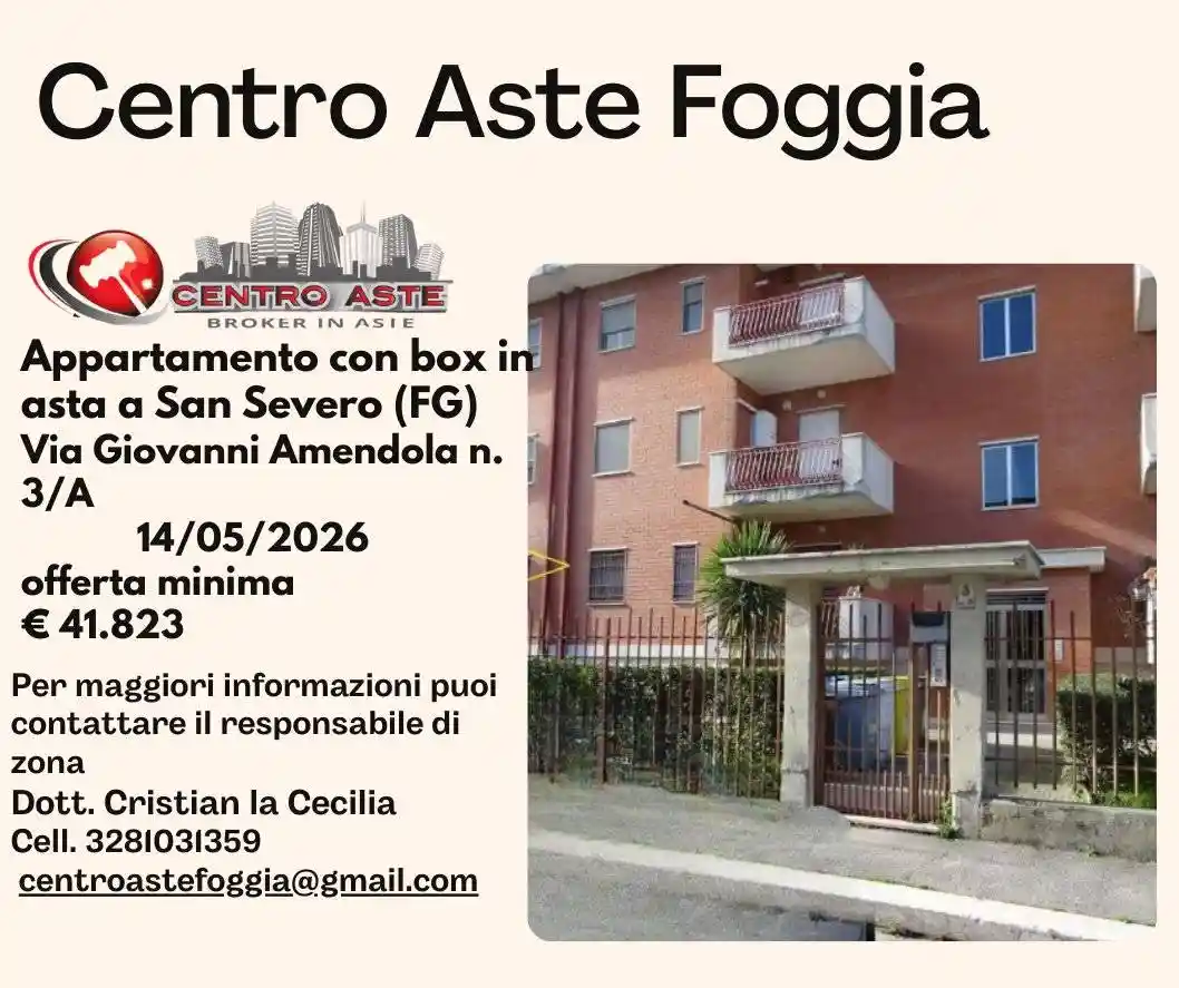 Appartamento in vendita a San Severo