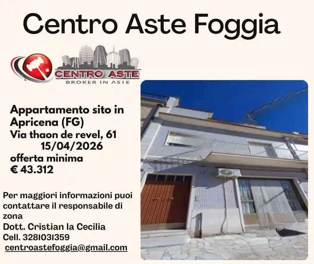 Appartamento in vendita a Apricena