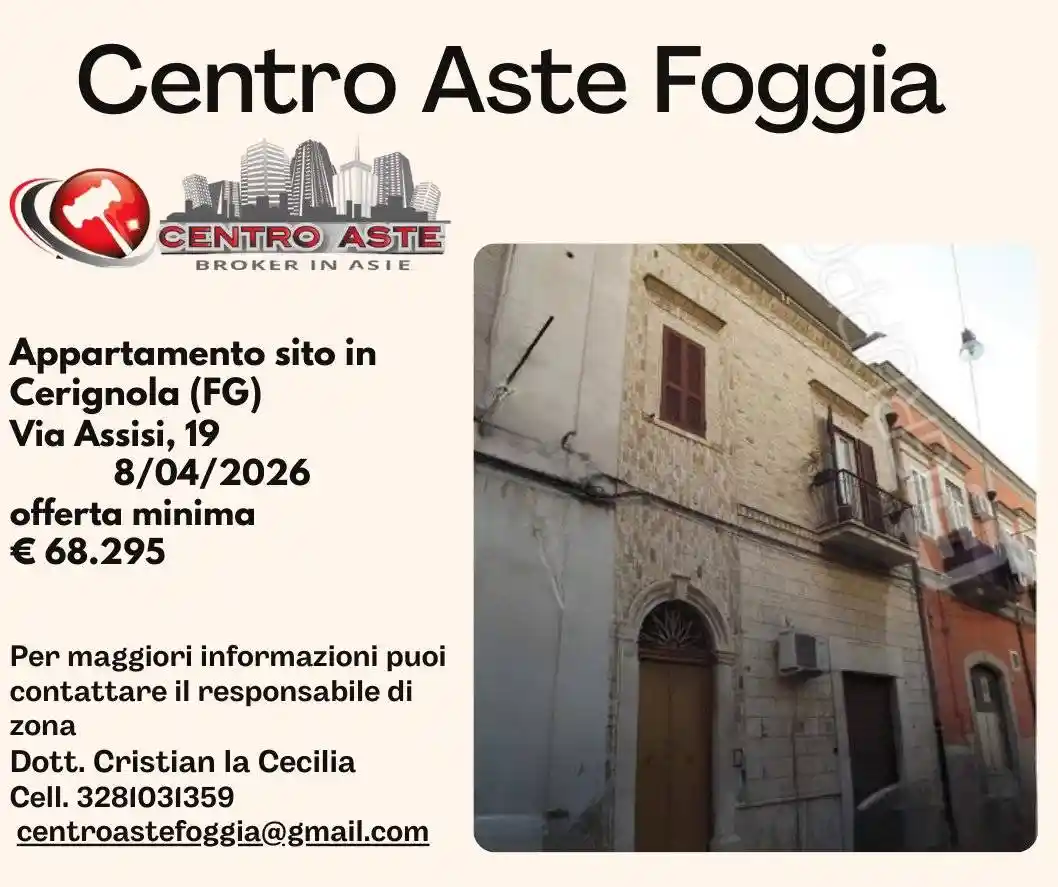 Appartamento in vendita a Cerignola