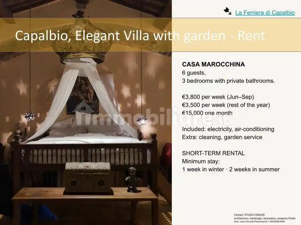 Villa in affitto a Capalbio