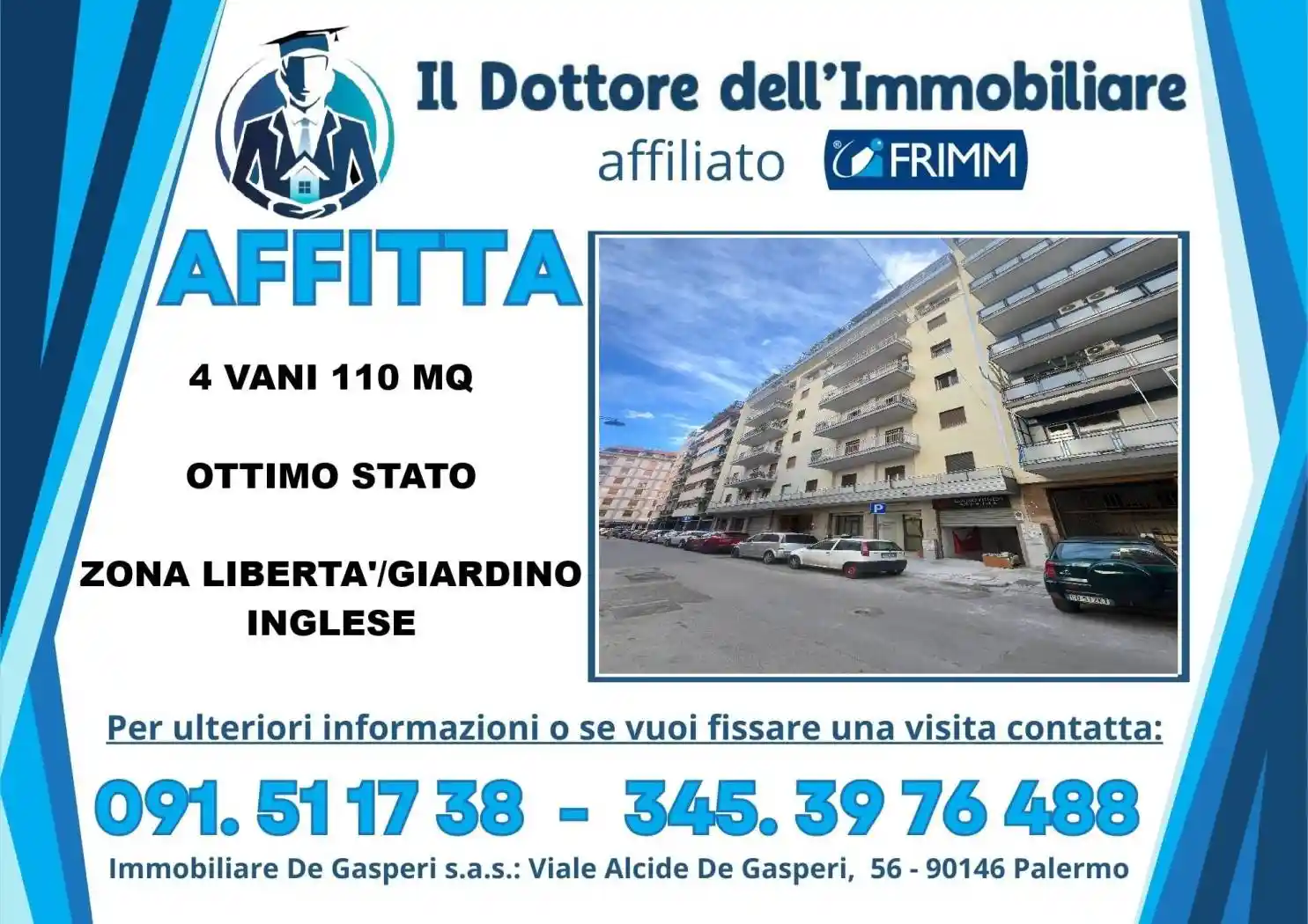 Appartamento in affitto a Palermo