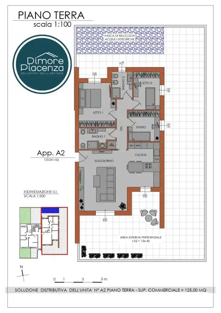 Appartamento in vendita a Piacenza