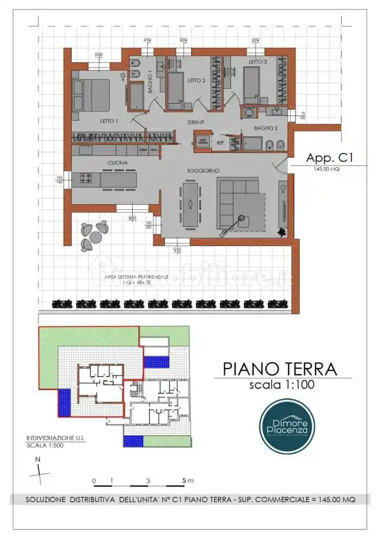 Appartamento in vendita a Piacenza