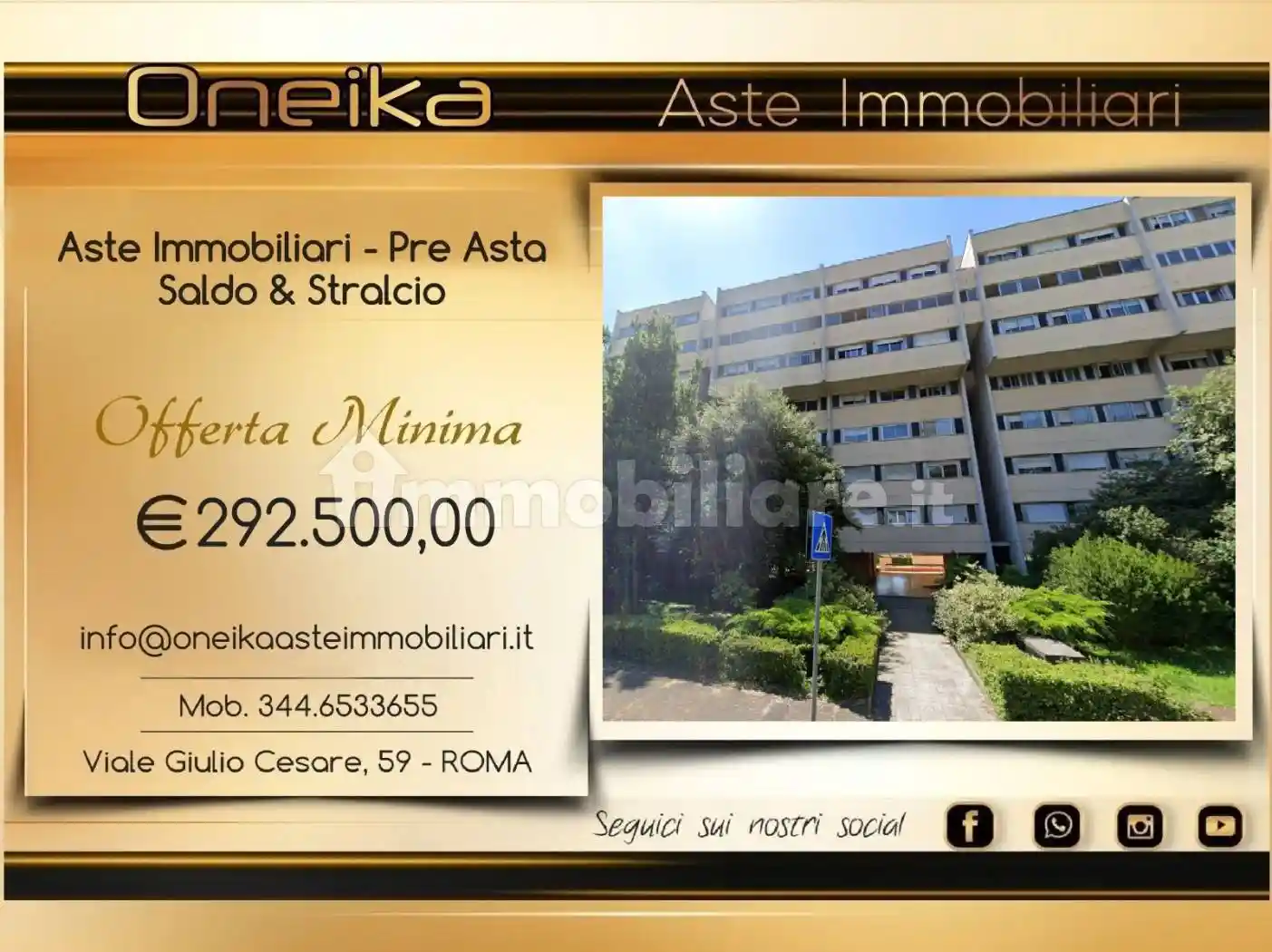 Appartamento in vendita a Roma