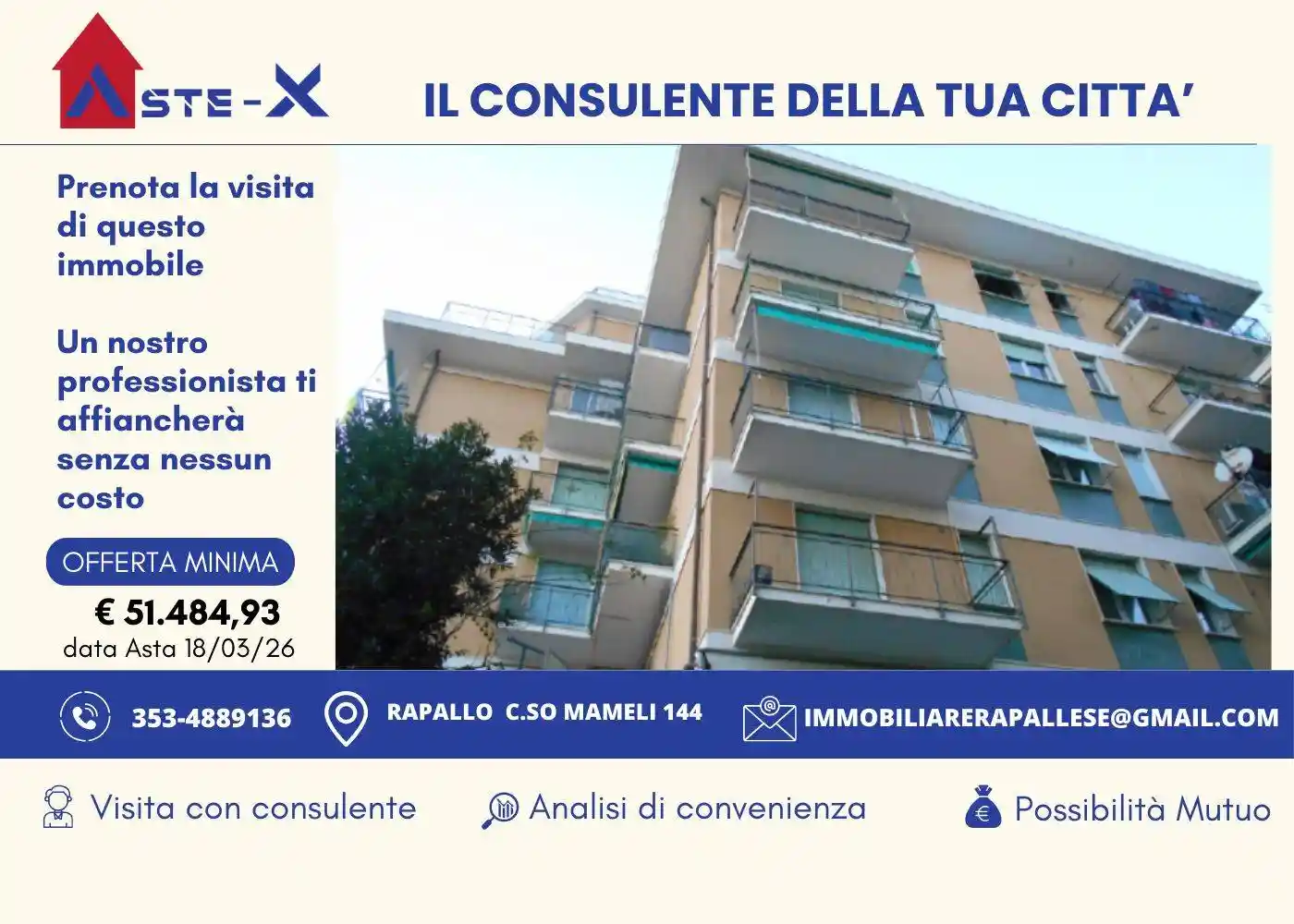 Appartamento in vendita a Rapallo