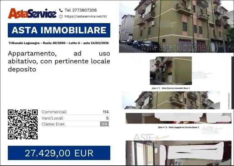 Appartamento in vendita a Sant'Arcangelo