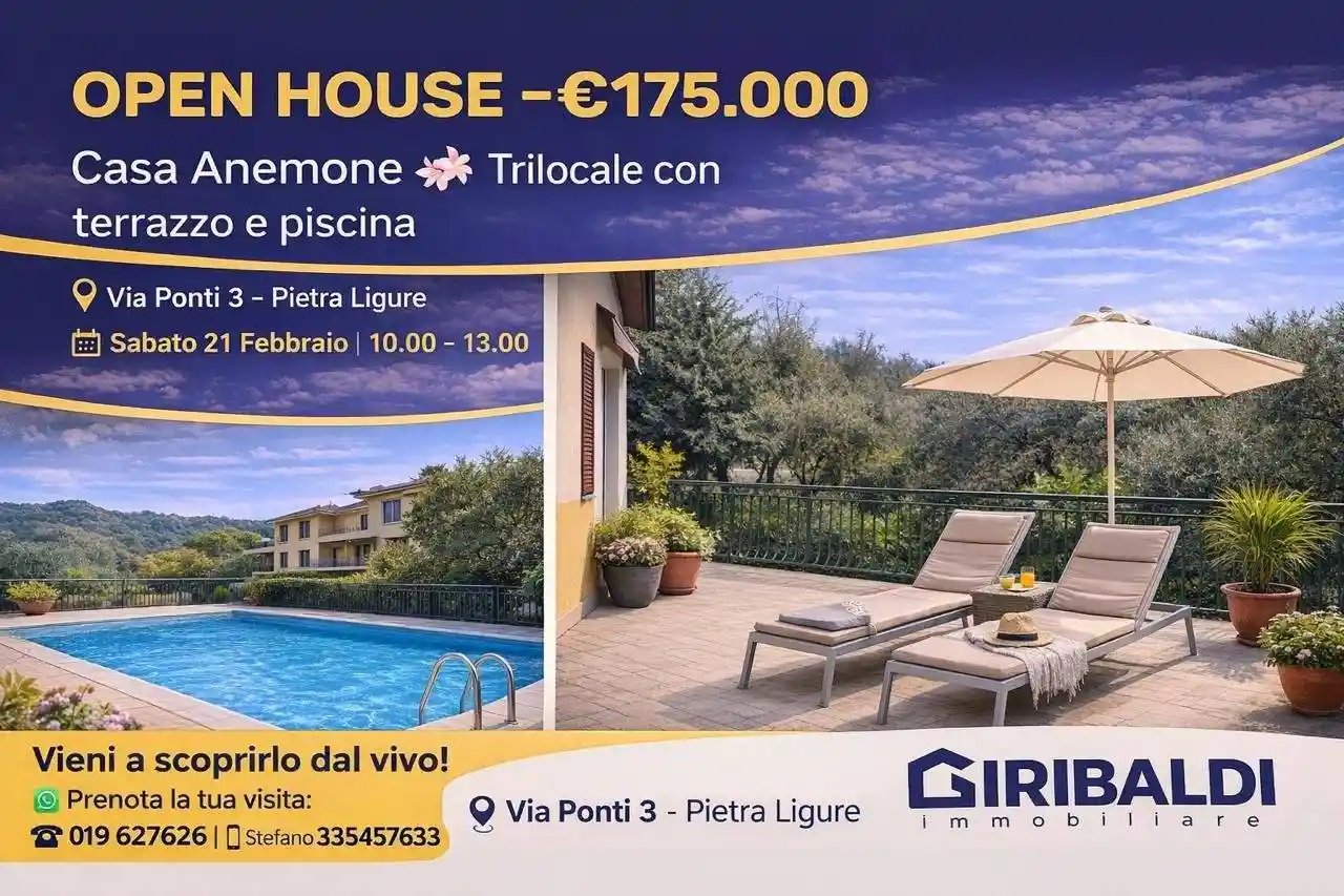 Appartamento in vendita a Pietra Ligure