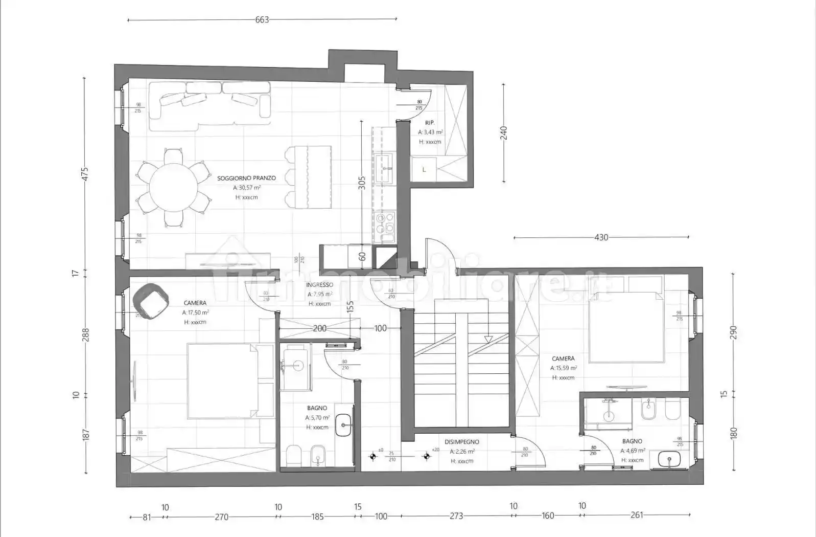 Appartamento in vendita a Reggio Emilia