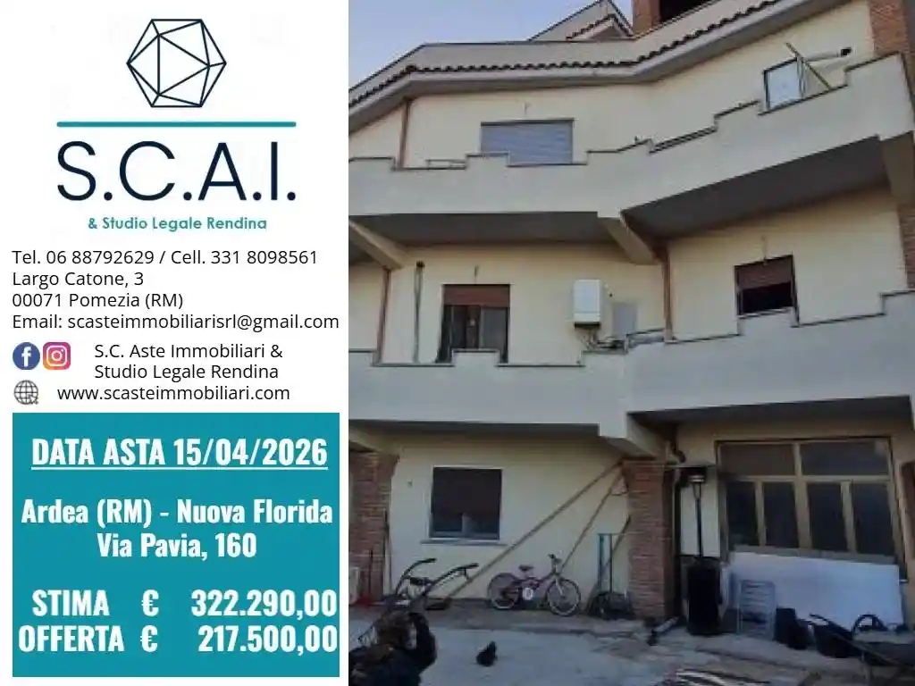 Appartamento in vendita a Ardea