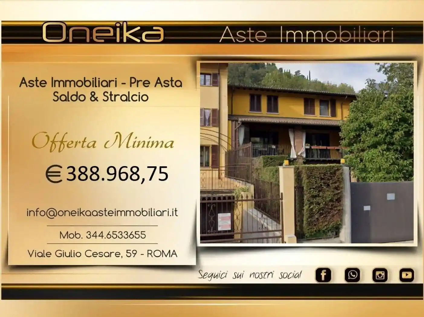 Villetta a schiera in vendita a Nave