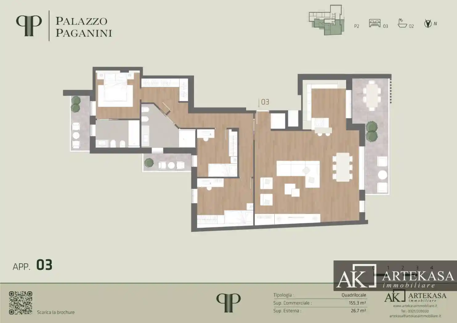 Appartamento in vendita a Novara