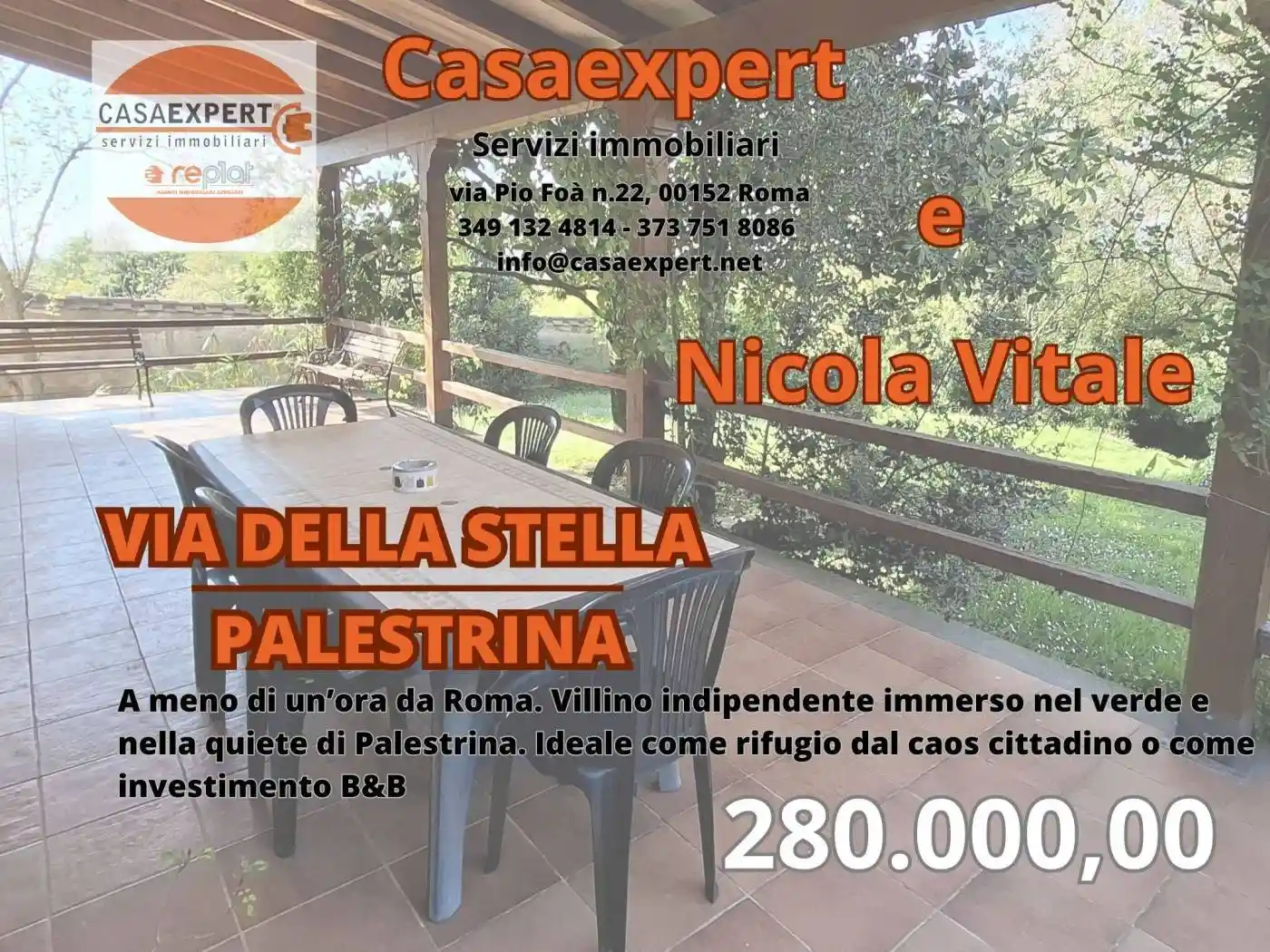 Villa in vendita a Palestrina