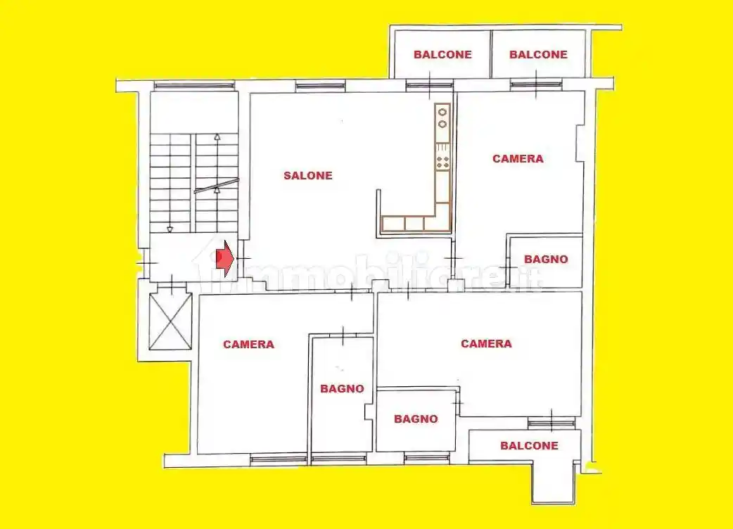 Appartamento in vendita a Roma