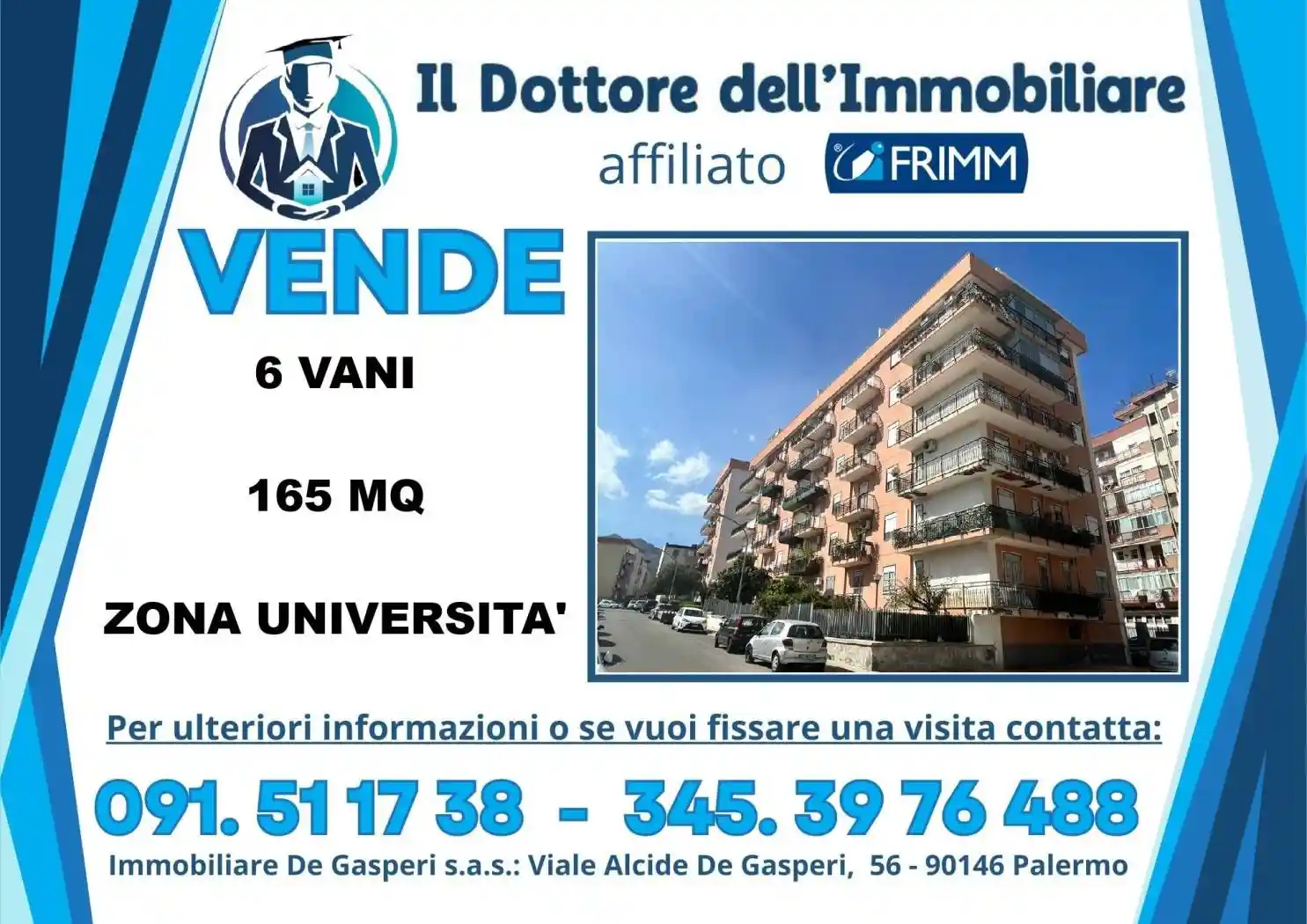 Appartamento in vendita a Palermo