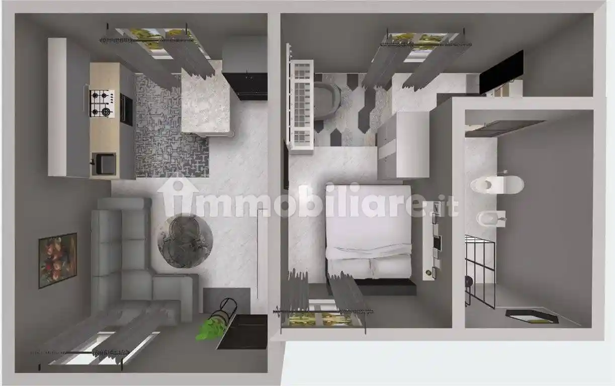 Appartamento in vendita a Castel Rozzone