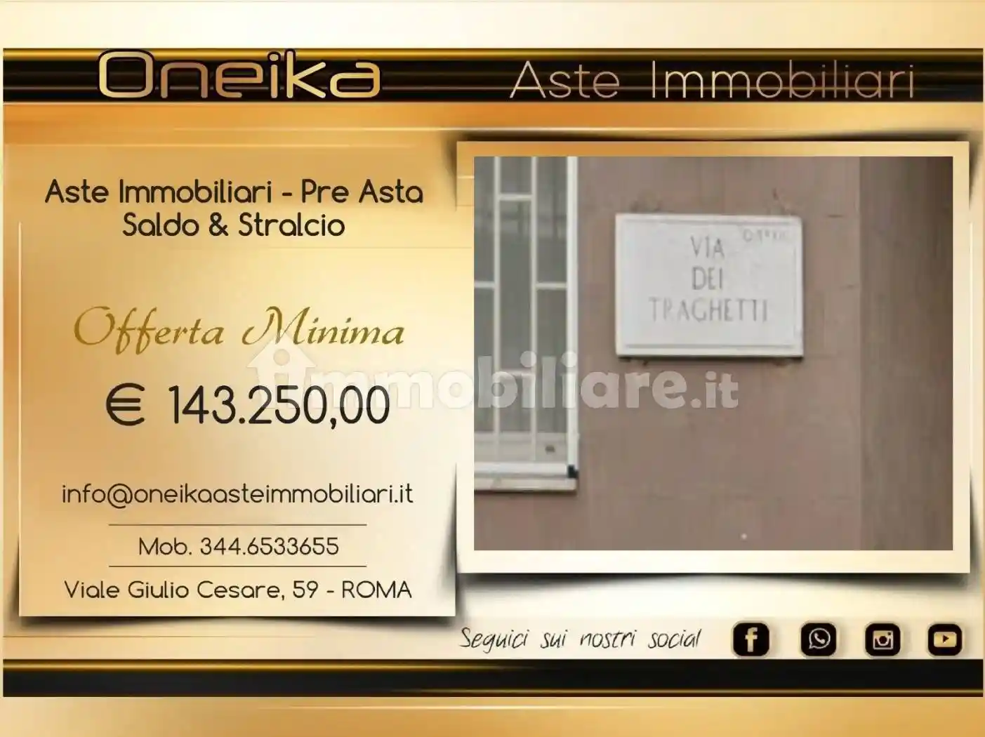 Appartamento in vendita a Roma