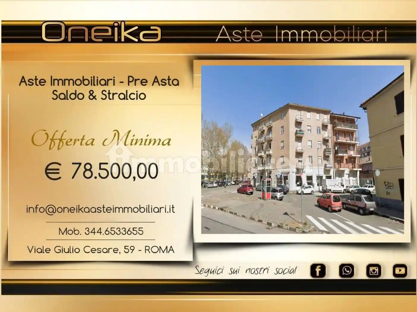 Appartamento in vendita a Torino