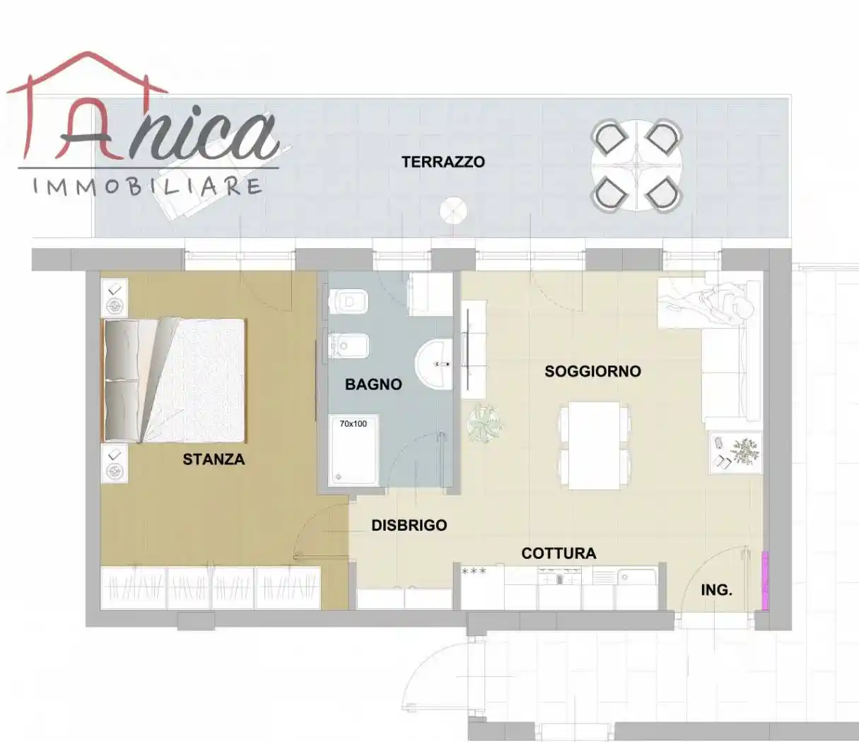 Appartamento in vendita a Trento