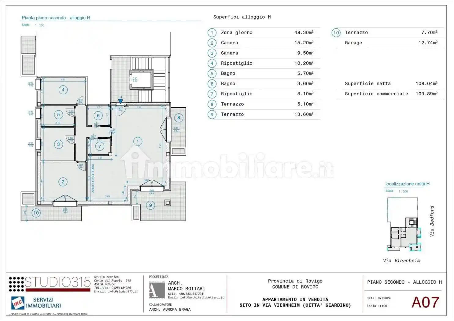 Attico - Mansarda in vendita a Rovigo