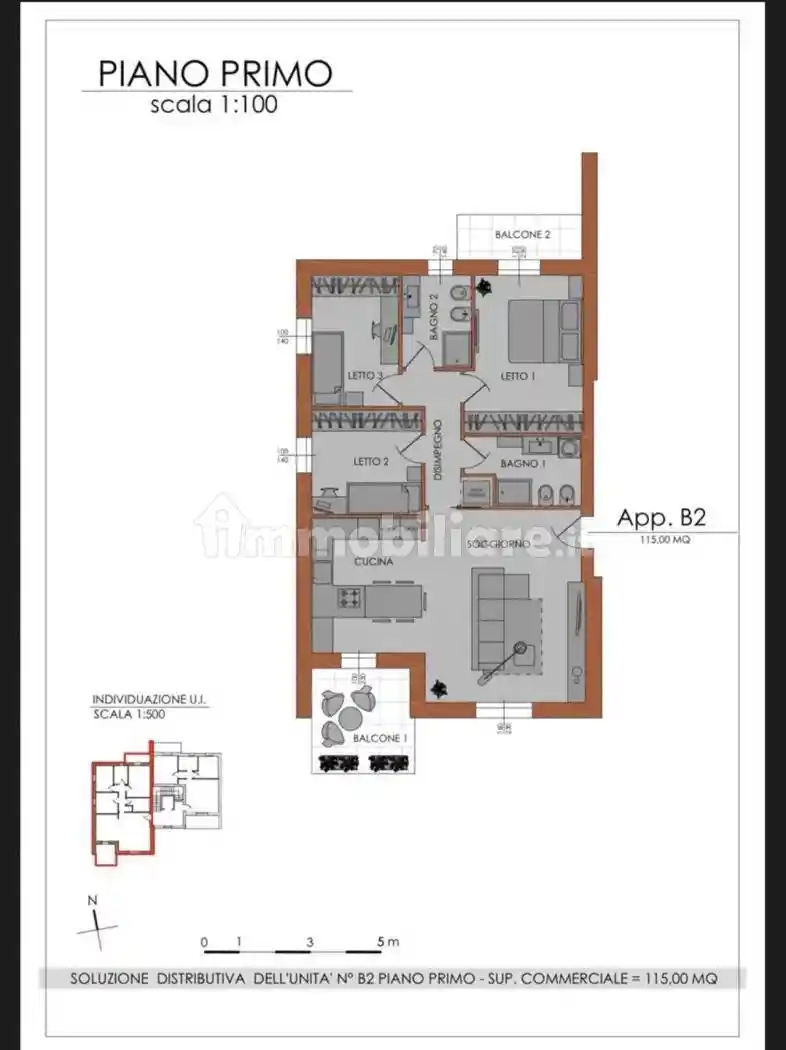 Appartamento in vendita a Piacenza