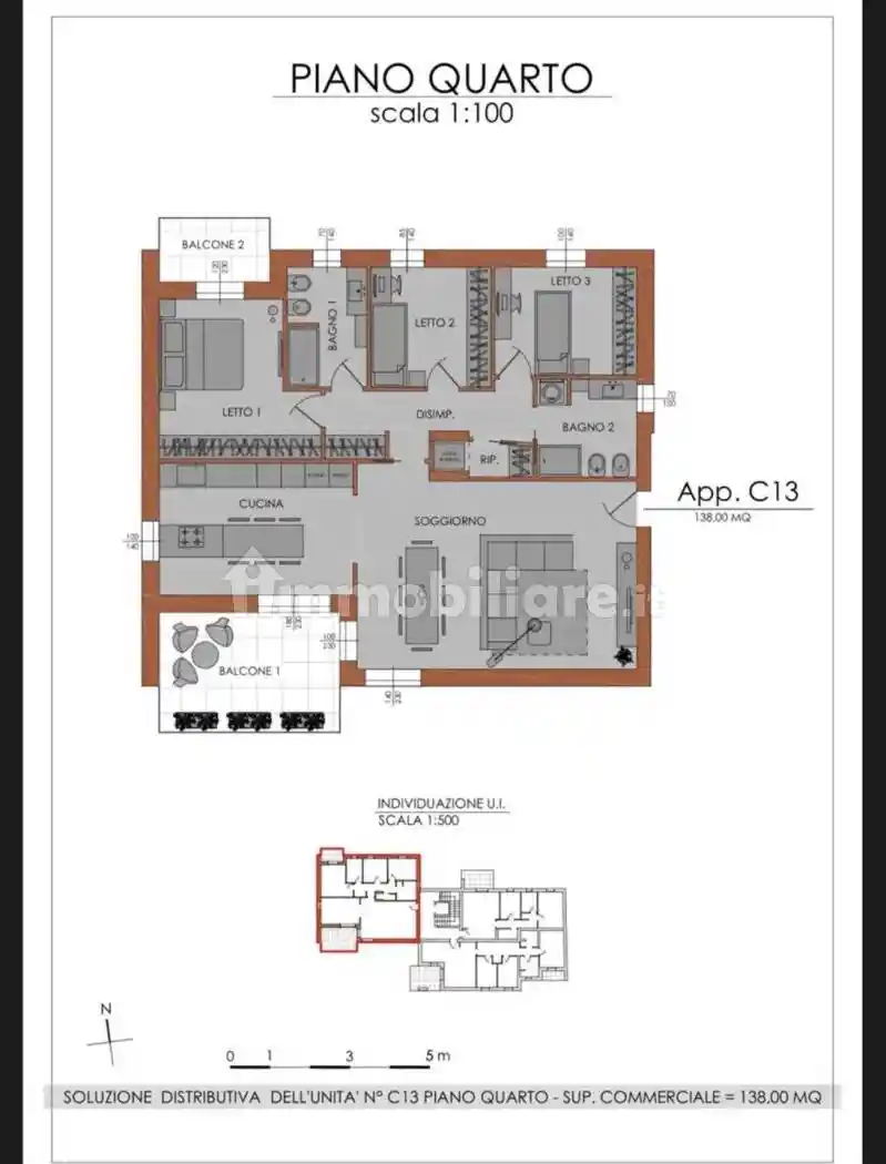 Appartamento in vendita a Piacenza