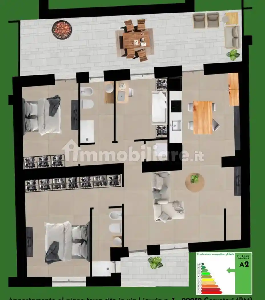 Appartamento in vendita a Cerveteri