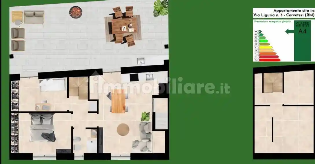 Attico - Mansarda in vendita a Cerveteri