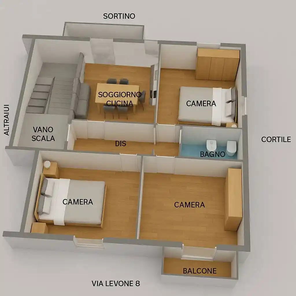 Appartamento in vendita a Torino