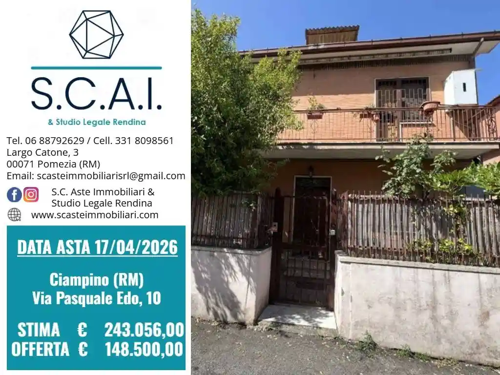 Appartamento in vendita a Ciampino