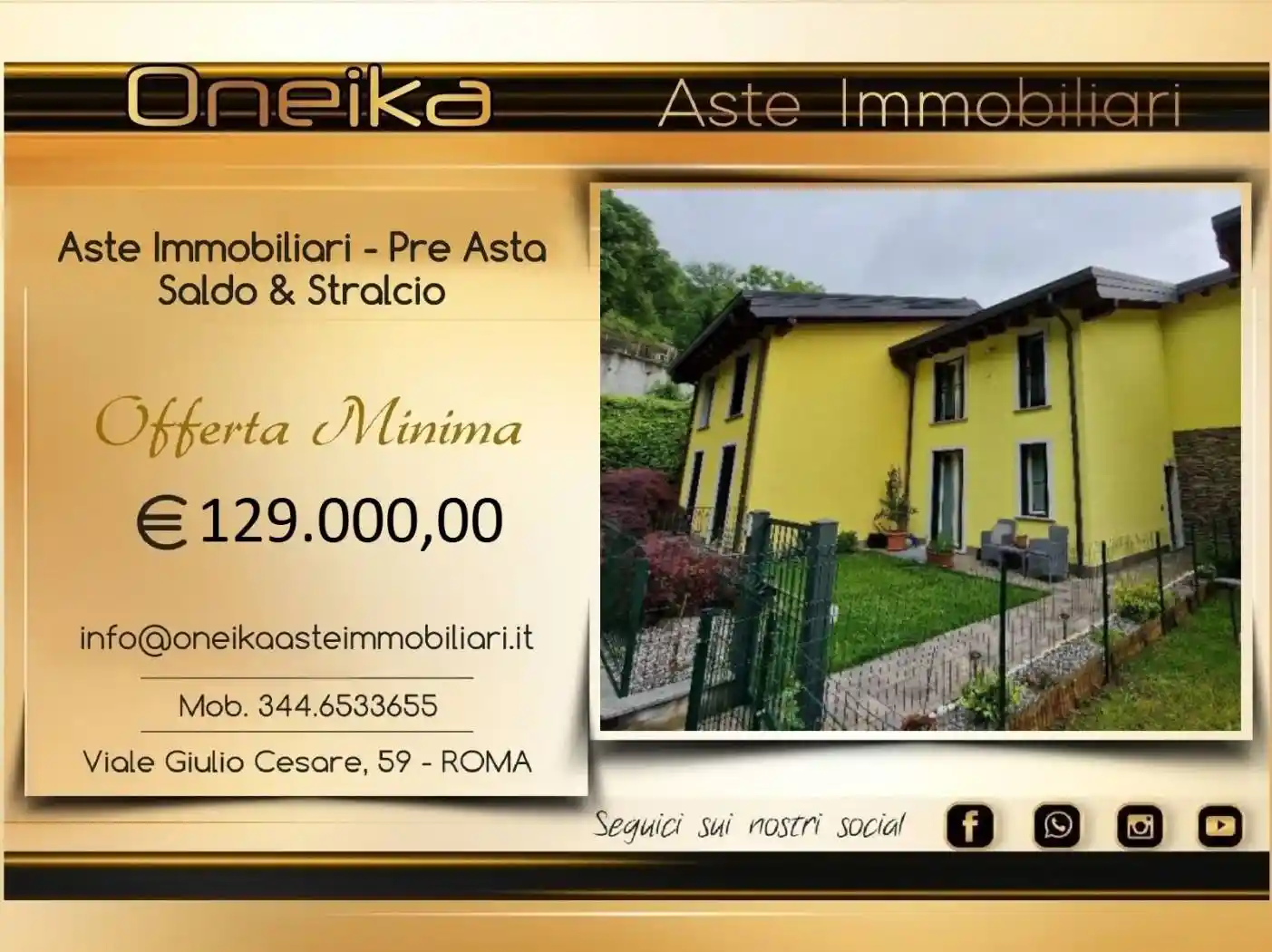 Villetta a schiera in vendita a Valbrona