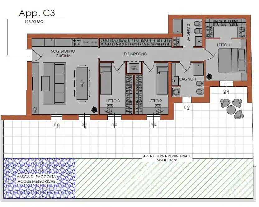 Appartamento in vendita a Piacenza